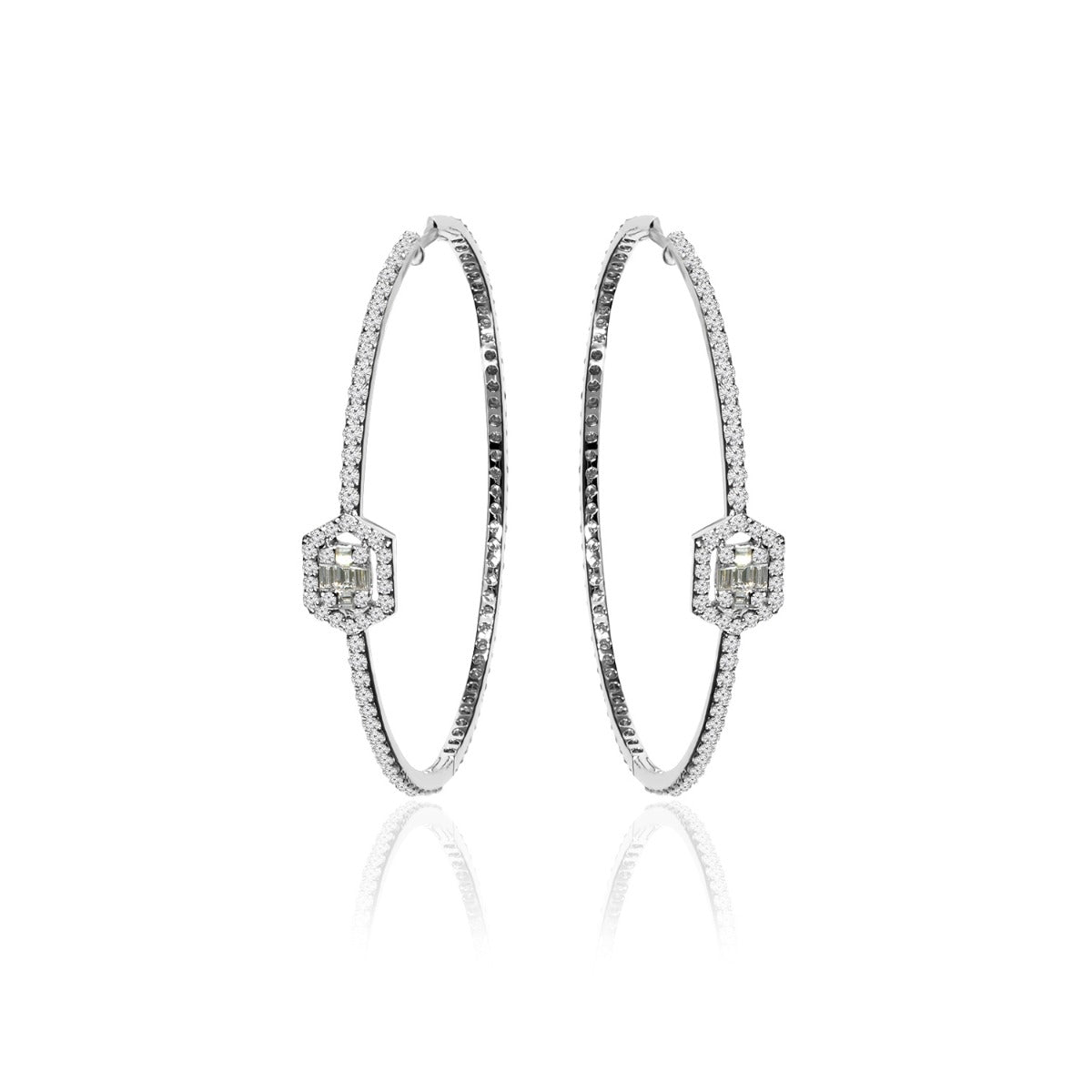 Dainty Diamond Earrings