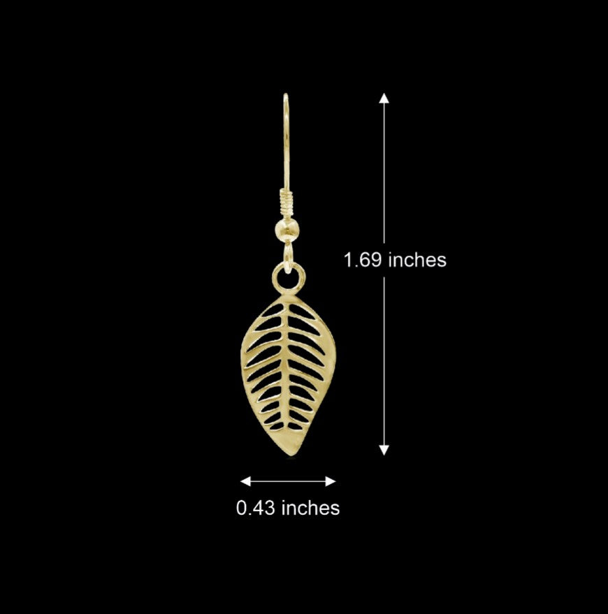 Leaflet Contemporary Earrings
