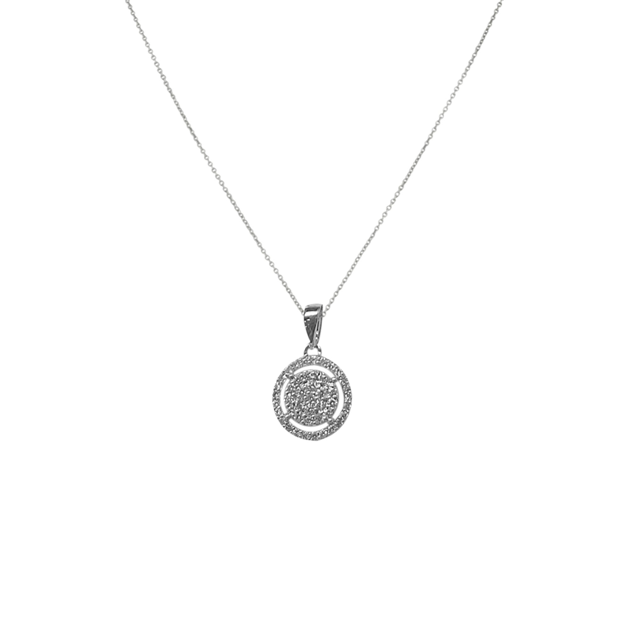 Orbit Diamond Pendant
