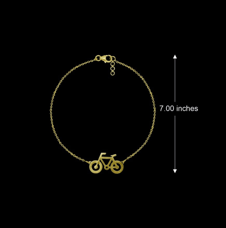 Bicycle Charm Bracelet