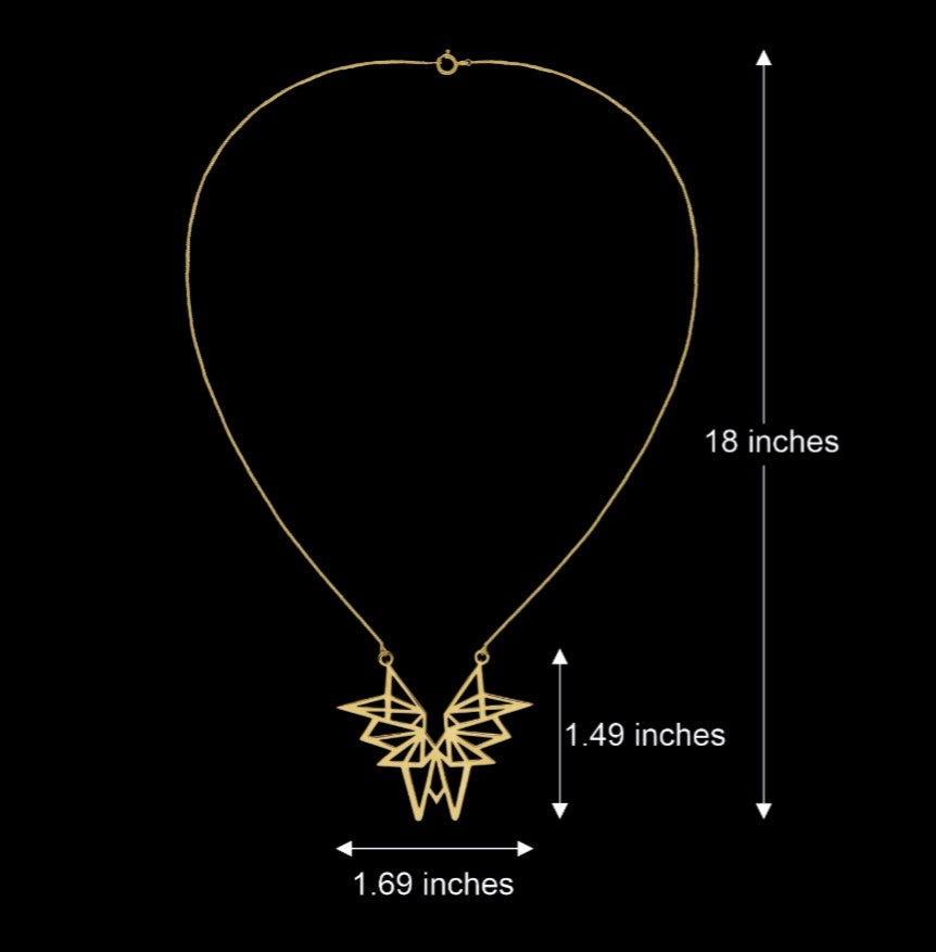 Radiant Butterfly Necklace