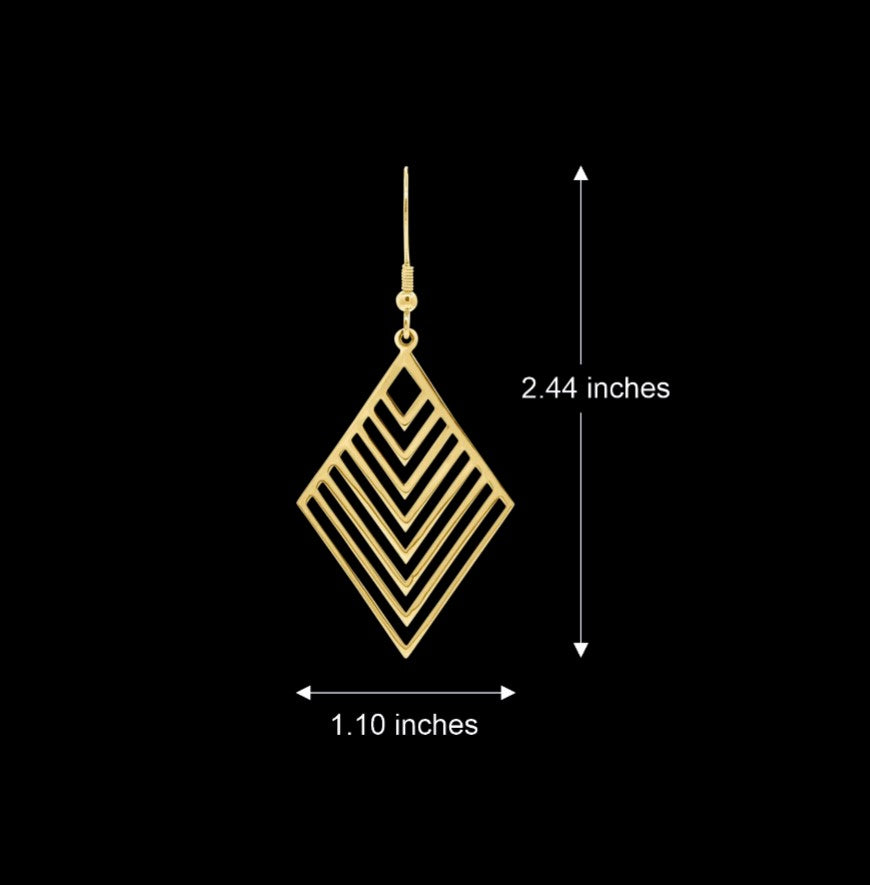 Rhombus Fancy Earrings