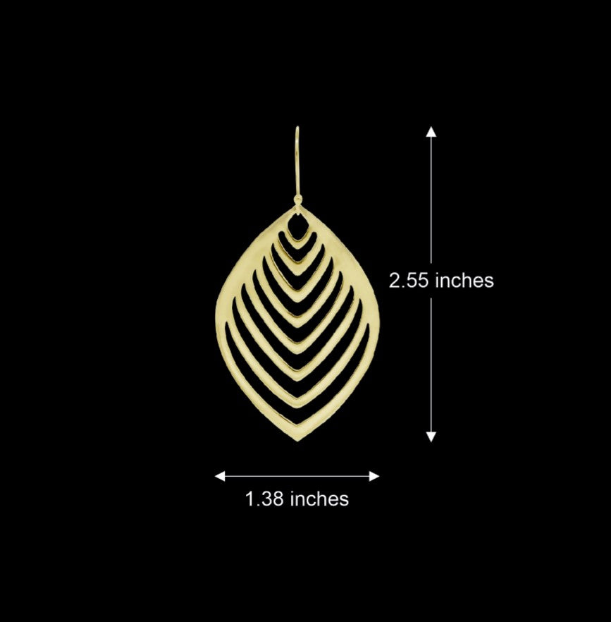 Rhodeus Drop Earrings