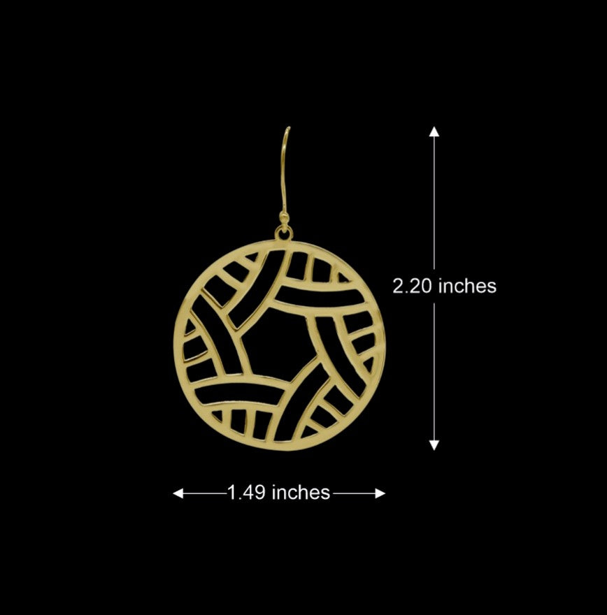 Isra Circle Earrings