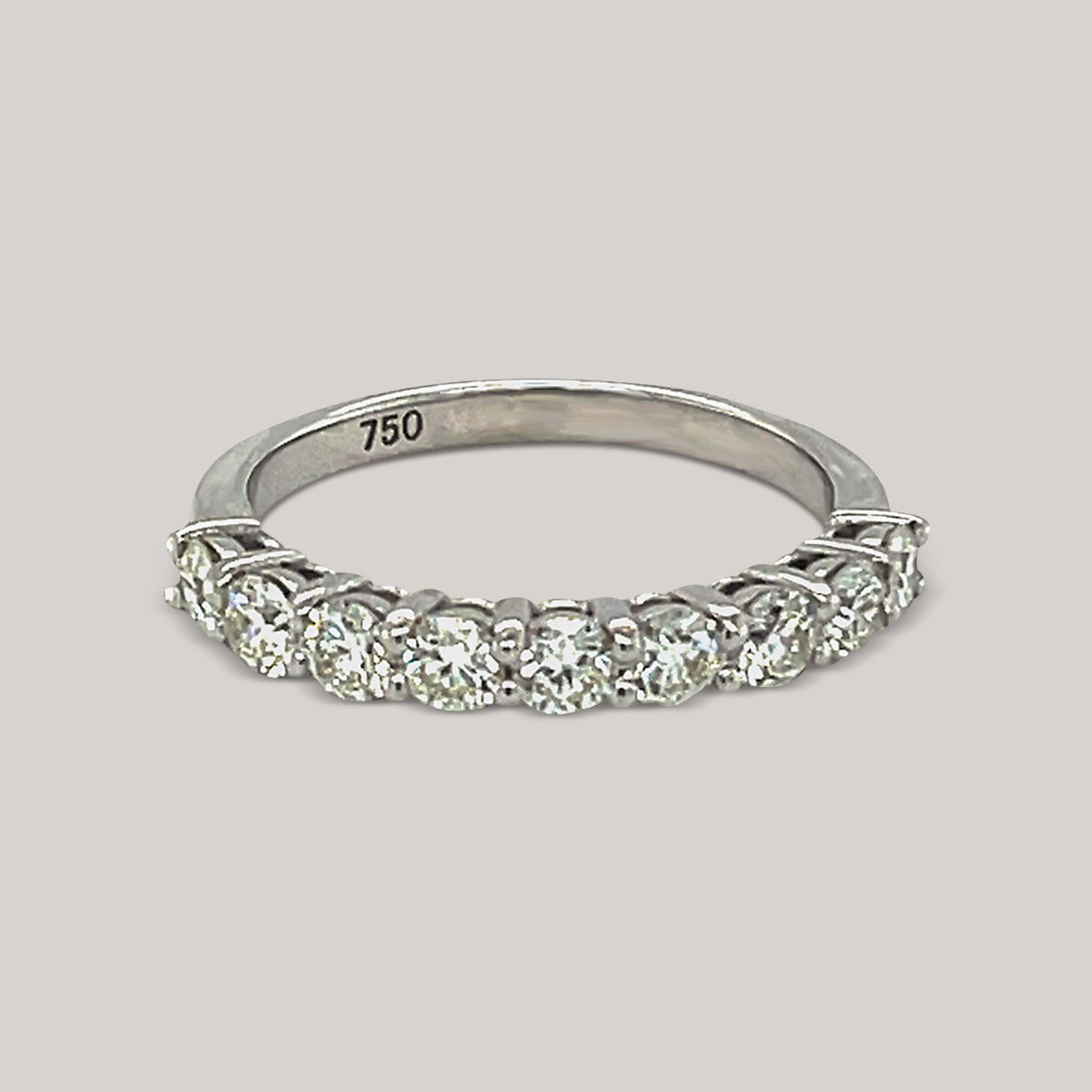 Half Eternity Diamond Ring