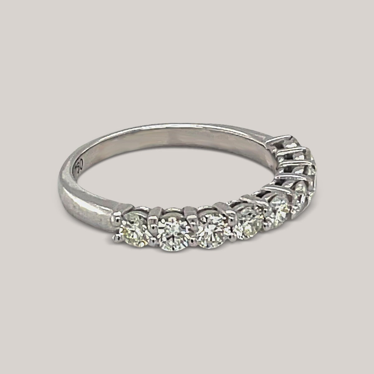 Half Eternity Diamond Ring