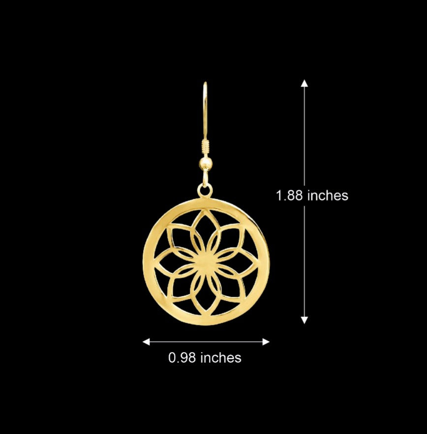 Floral Encircle Earrings