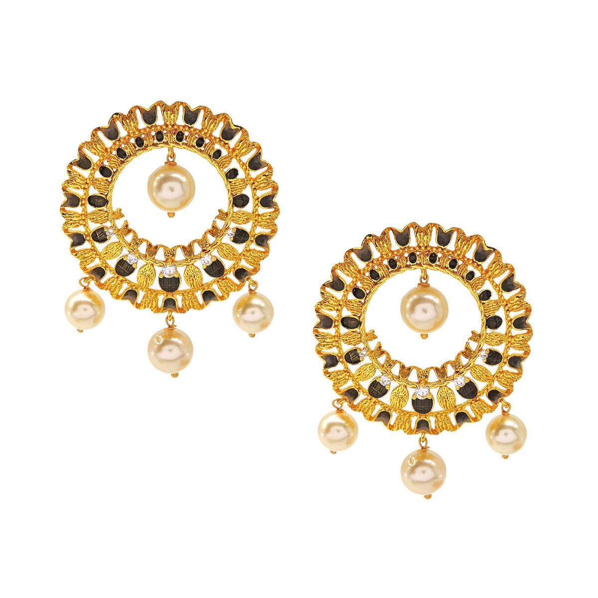 Flutter Pearls Earrings