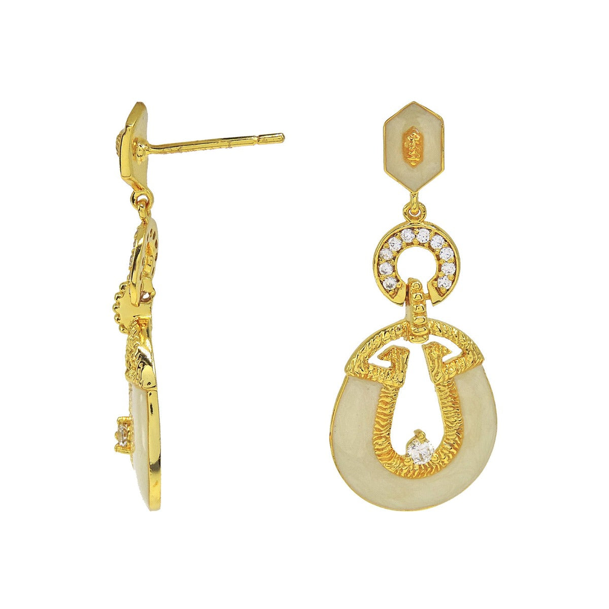 Clutch Drop Earrings