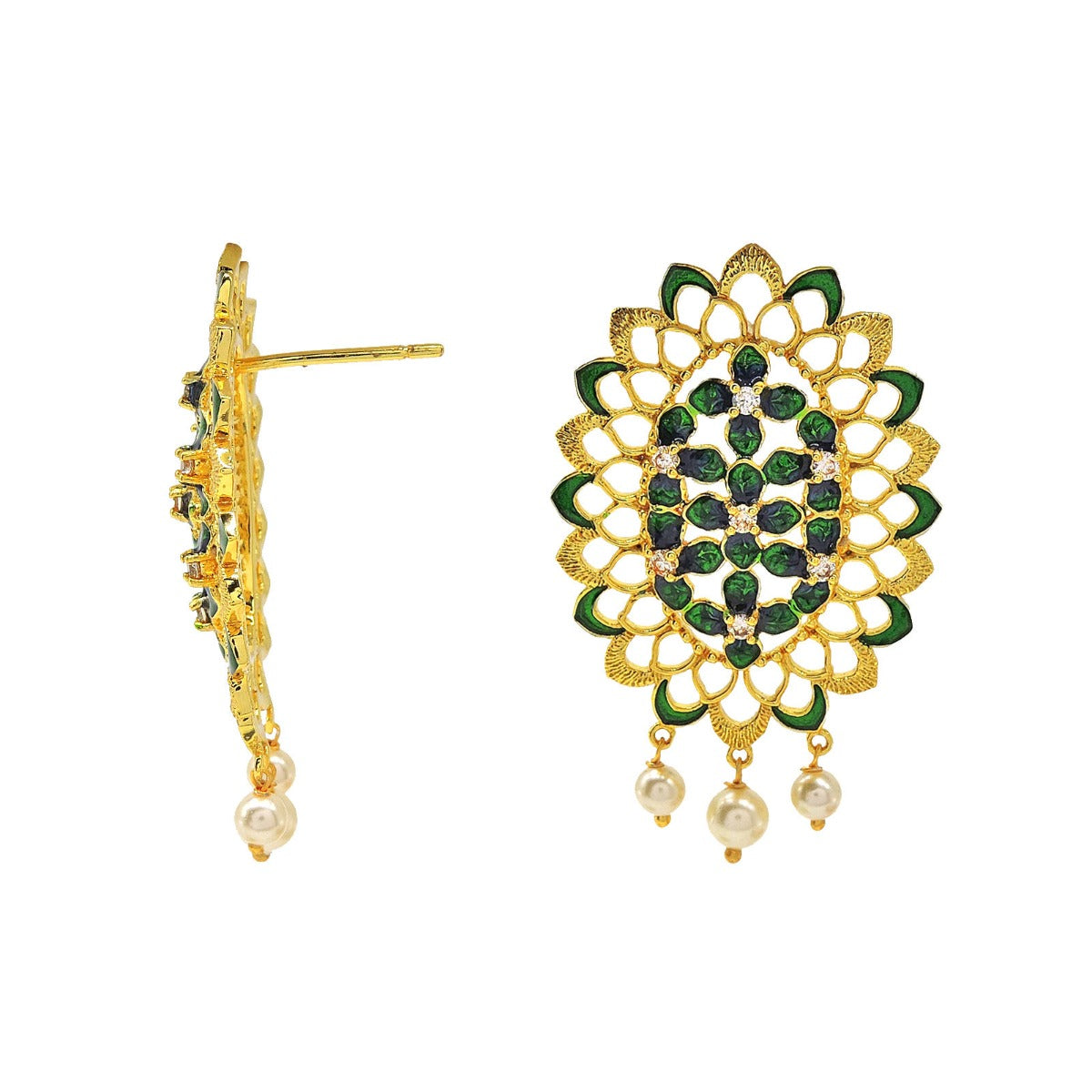 Flowery Mosaic Earrings