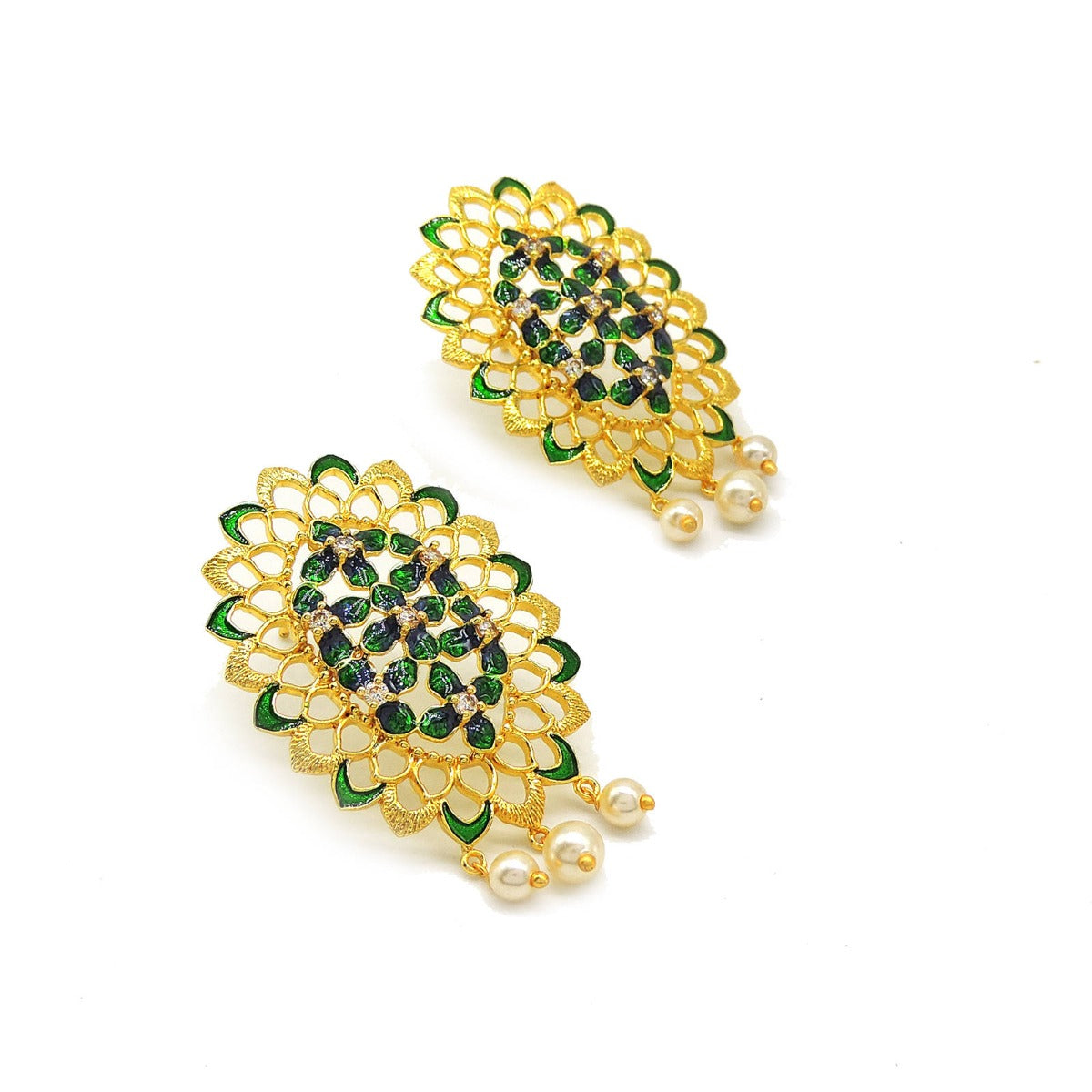 Flowery Mosaic Earrings