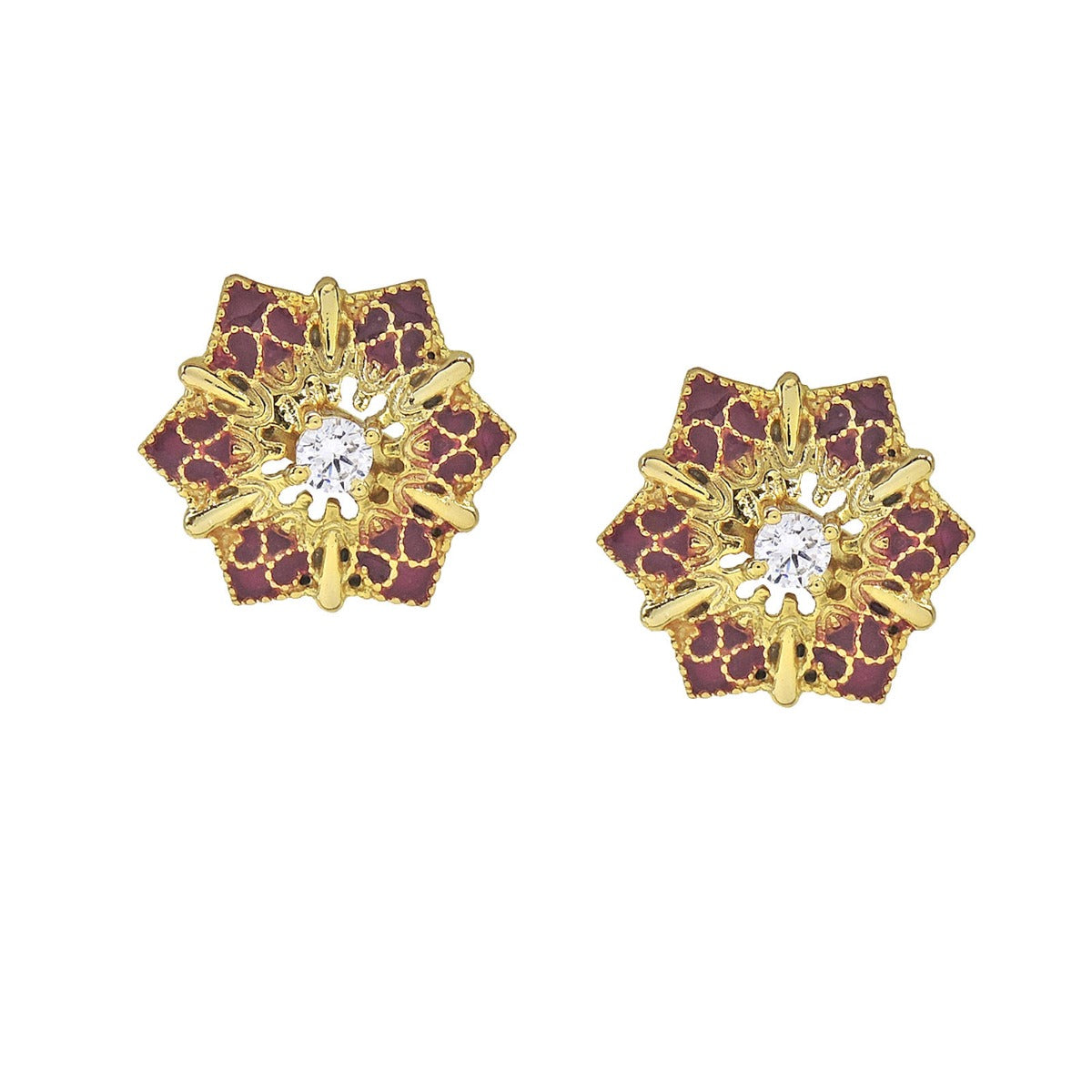 Pretty Petals Stud Earrings