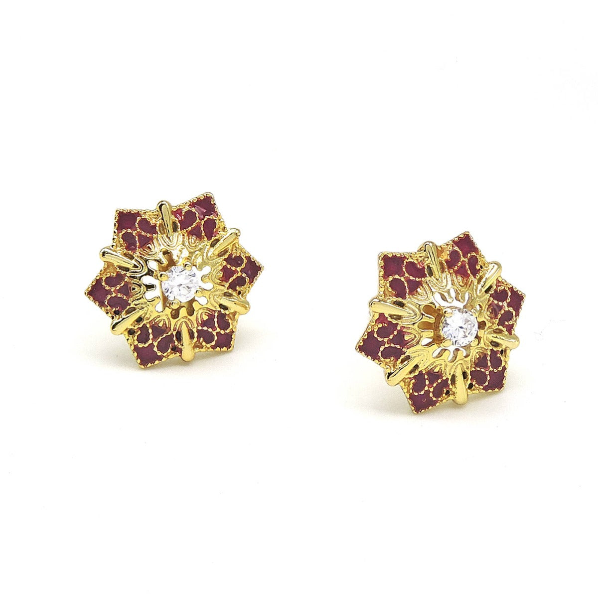 Pretty Petals Stud Earrings