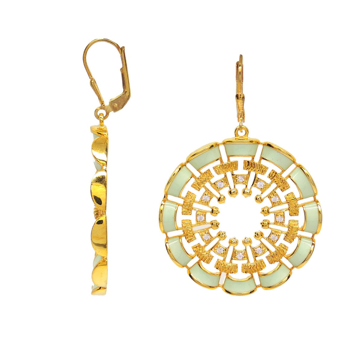 Kaleidoscope Drop Earrings