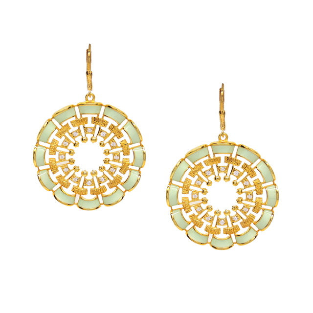 Kaleidoscope Drop Earrings
