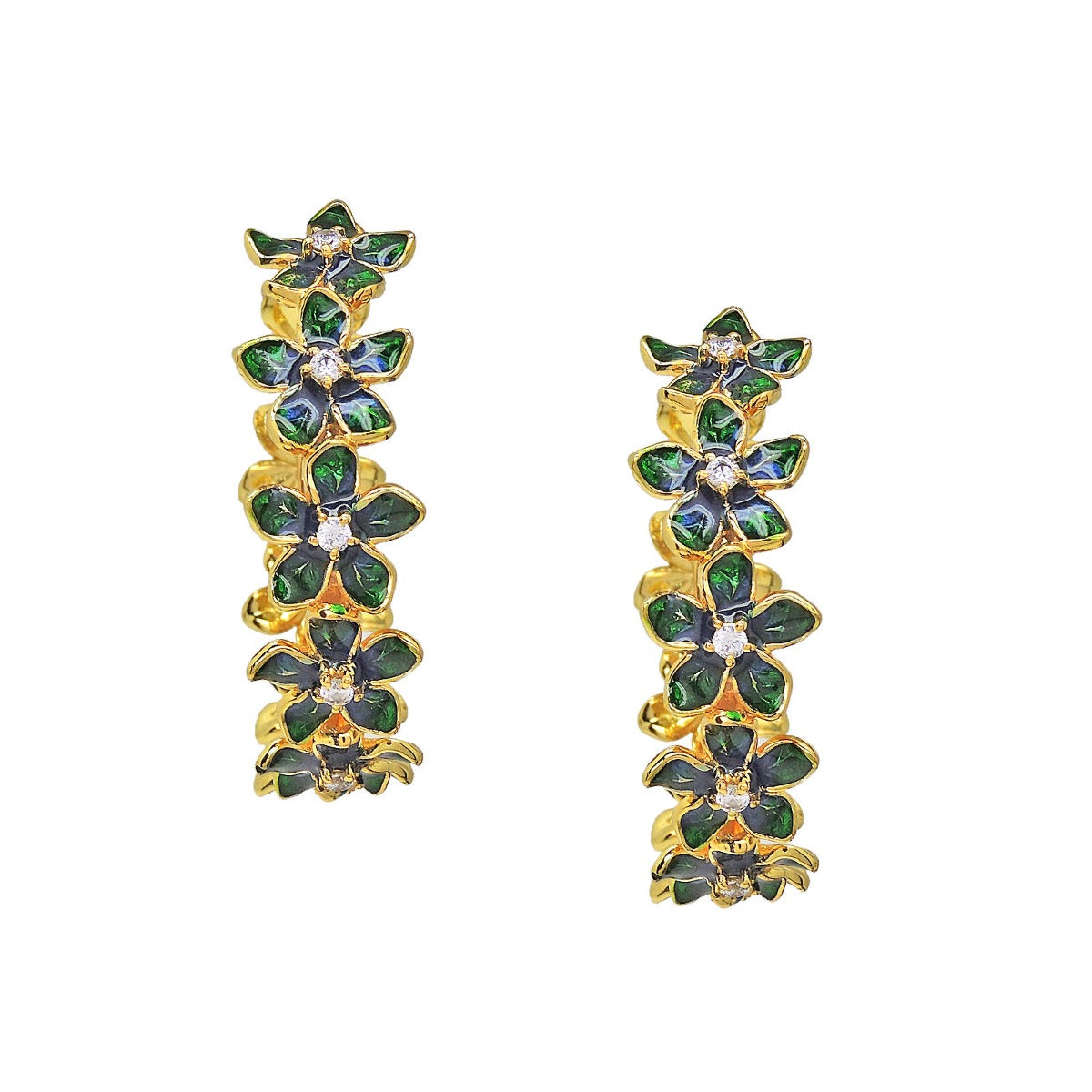 Dark Fantasy Hoop Earrings