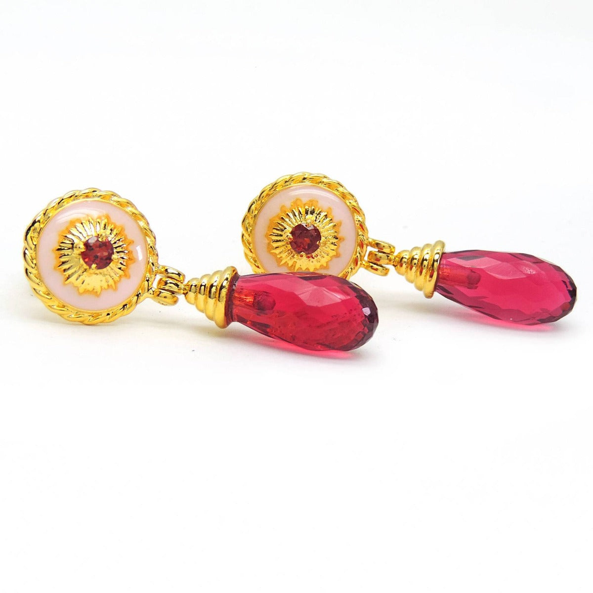 Arwa Enamel Drop Earrings