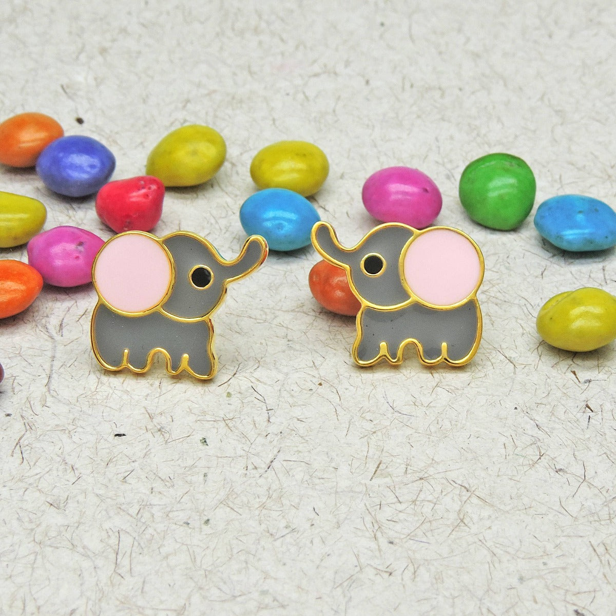 Lil Elly Enamel Kids Earrings