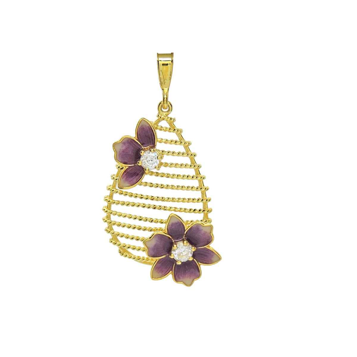 Forever Floret Enamel Necklace