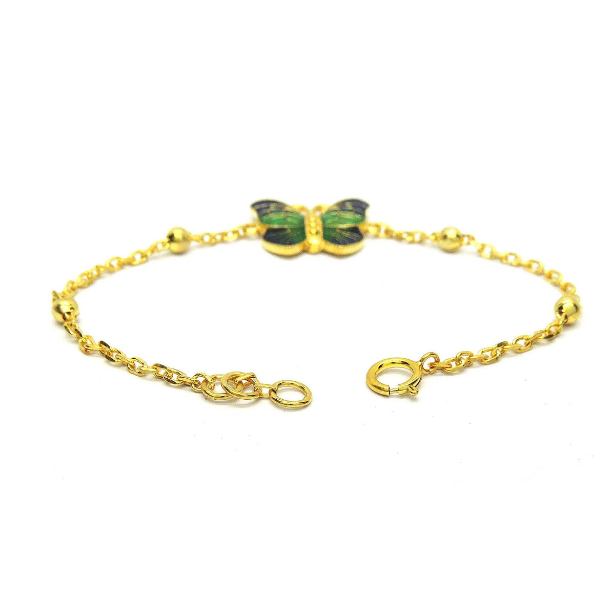 Flutter Butterfly Kids Enamel Bracelet
