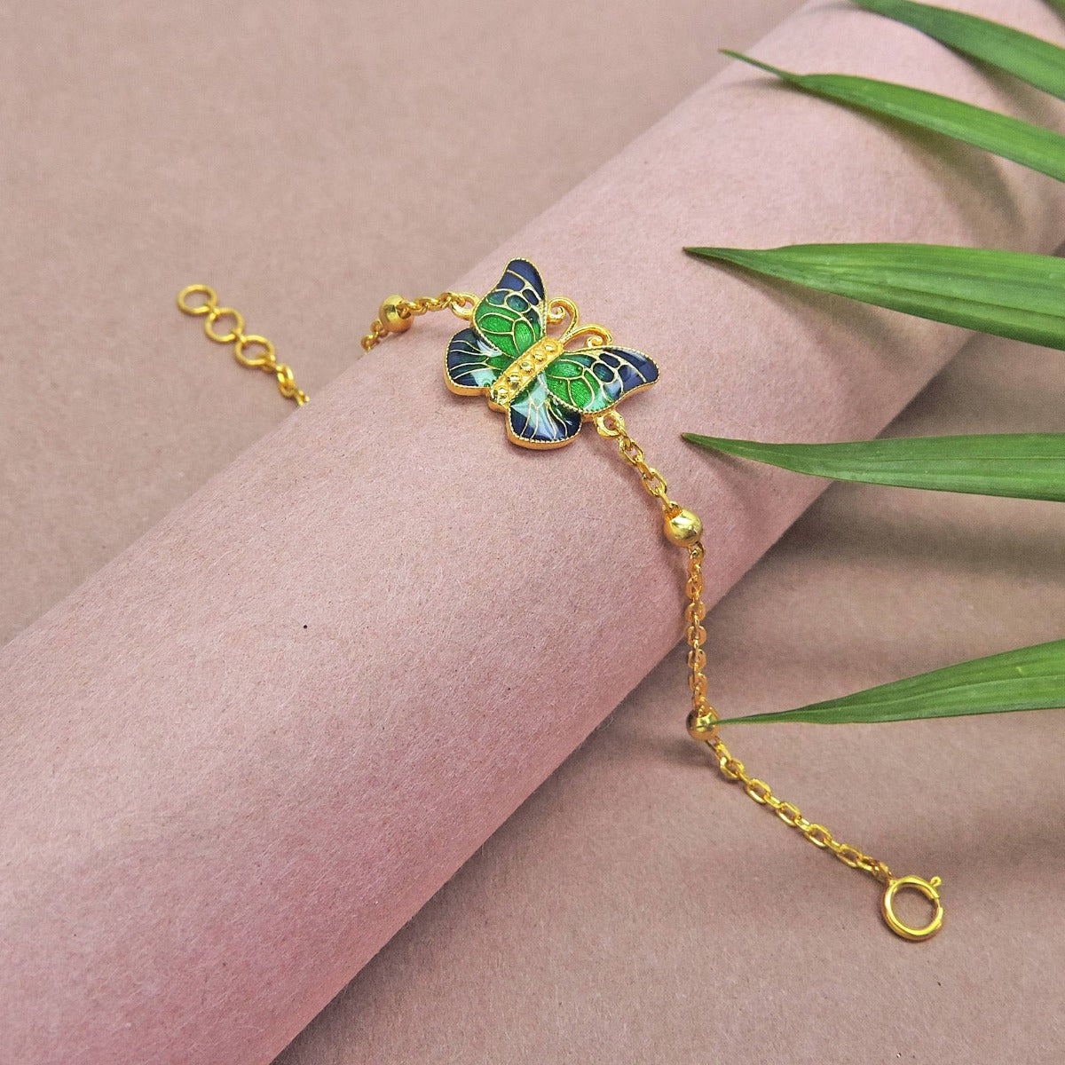 Flutter Butterfly Kids Enamel Bracelet