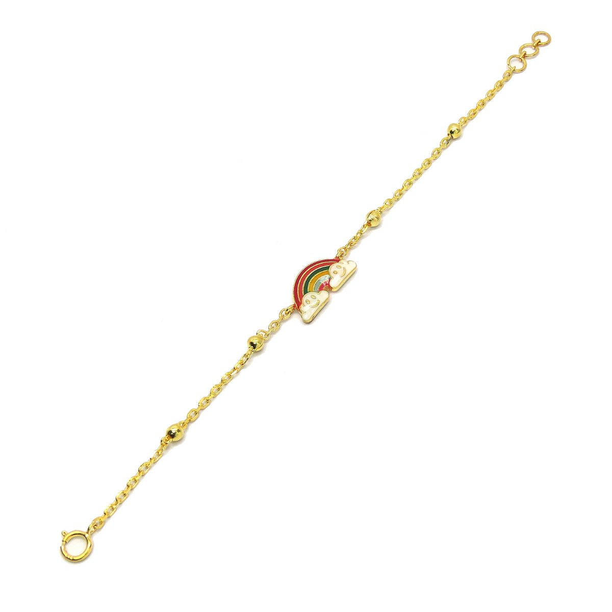 Rainbow Kids Enamel Bracelet