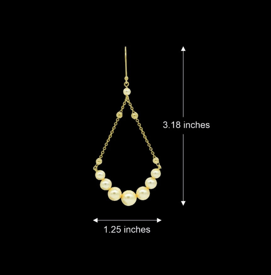 Ivory Pearl Earrings