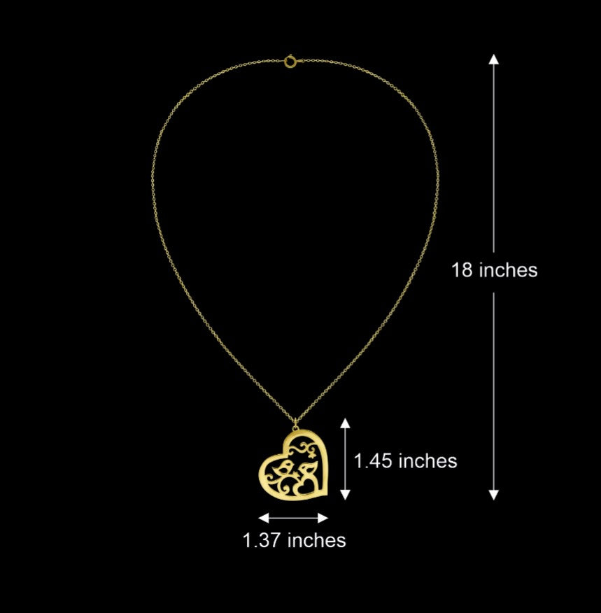 Women's Heart Necklace