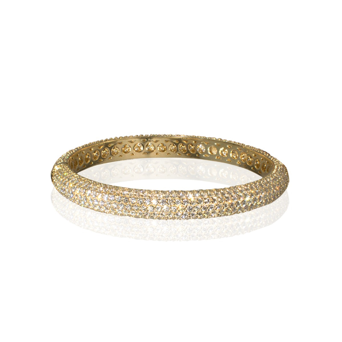 Scarlett Sparkle Yellow Diamond Bangle