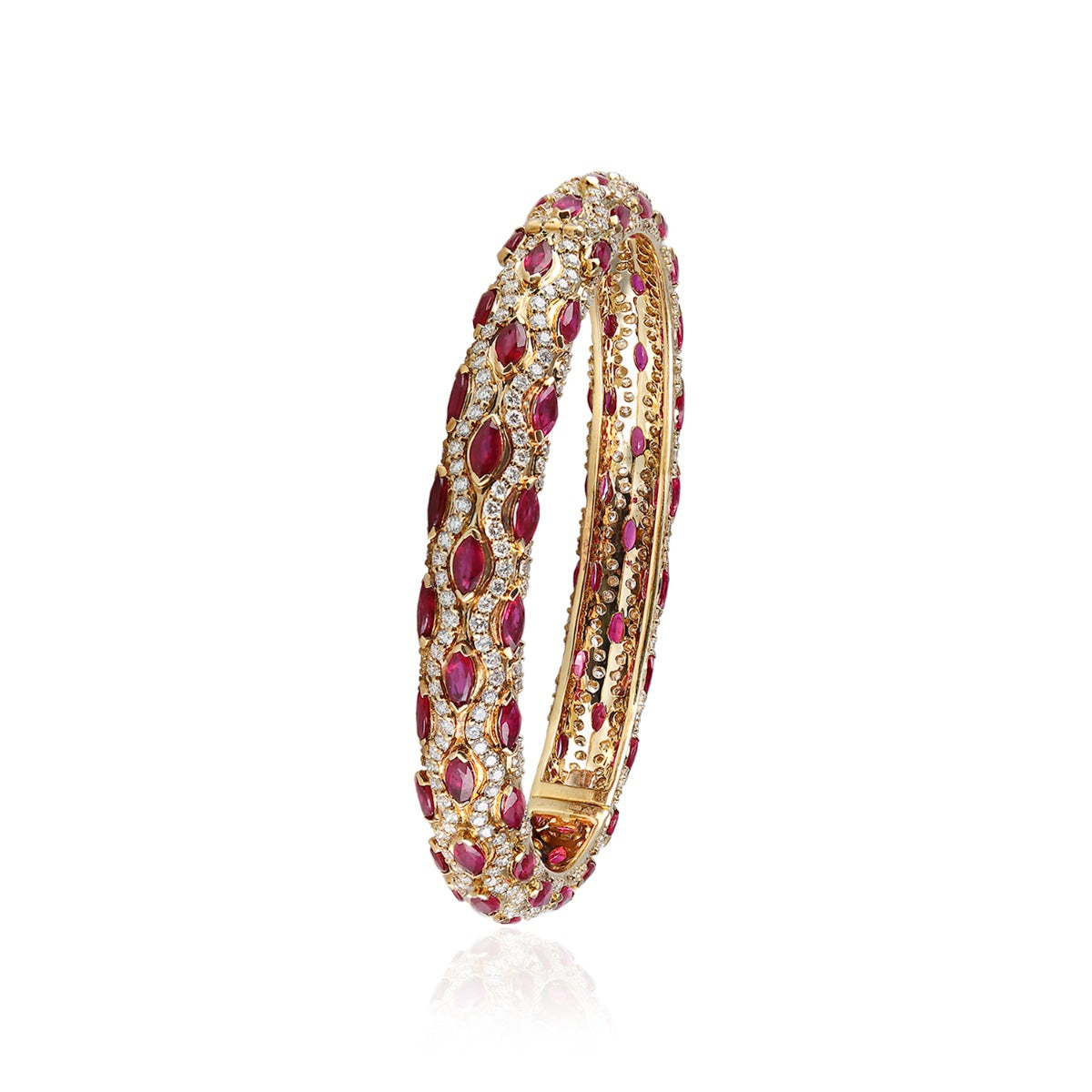 Unbarred Freedom Diamond Bangle