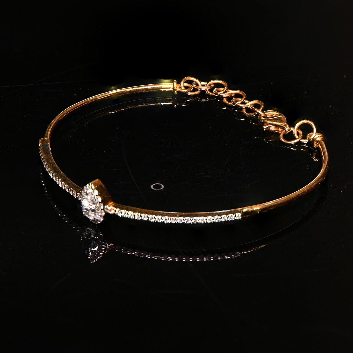 Perky Pear Diamond Bracelet