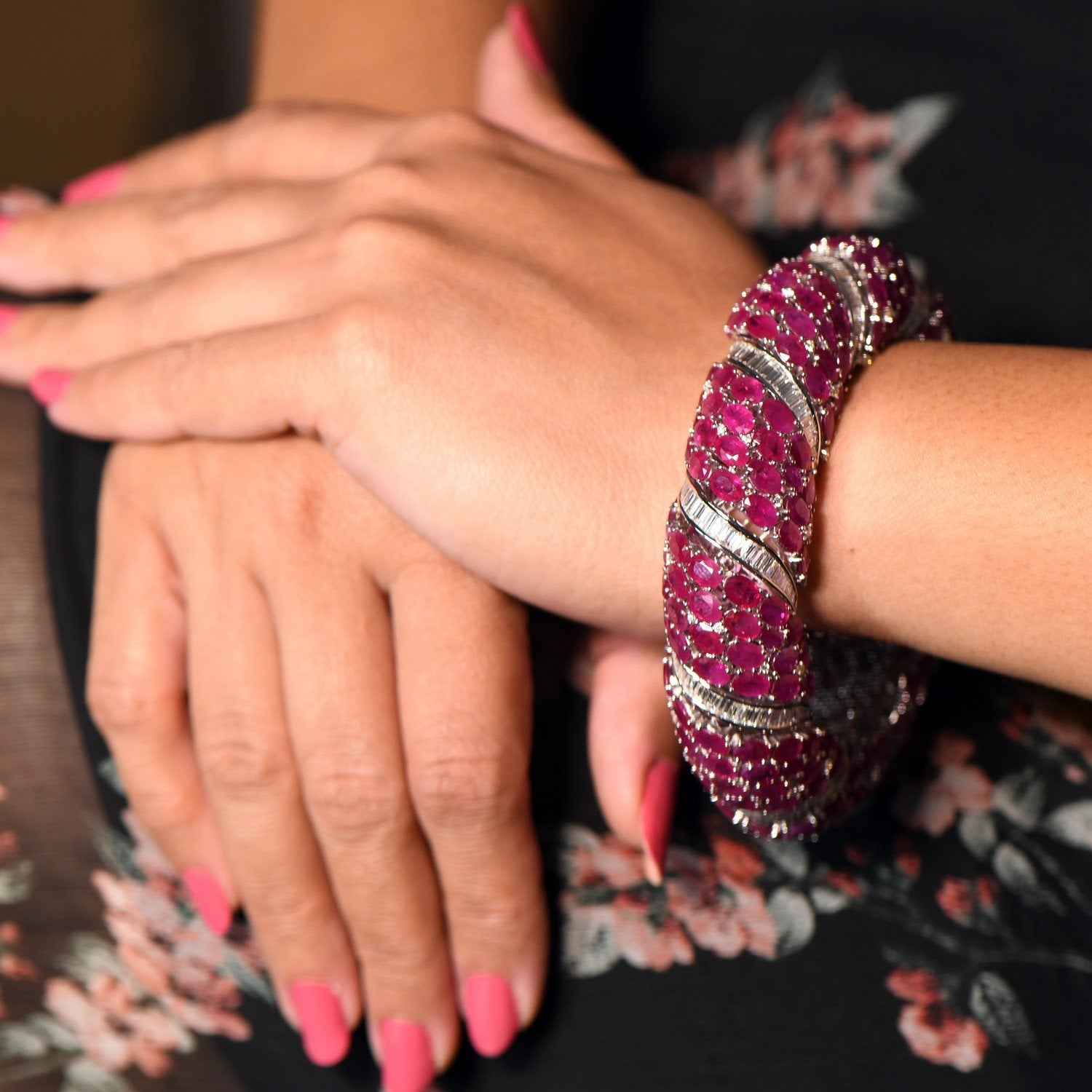 Magnificent Rubies Bangle