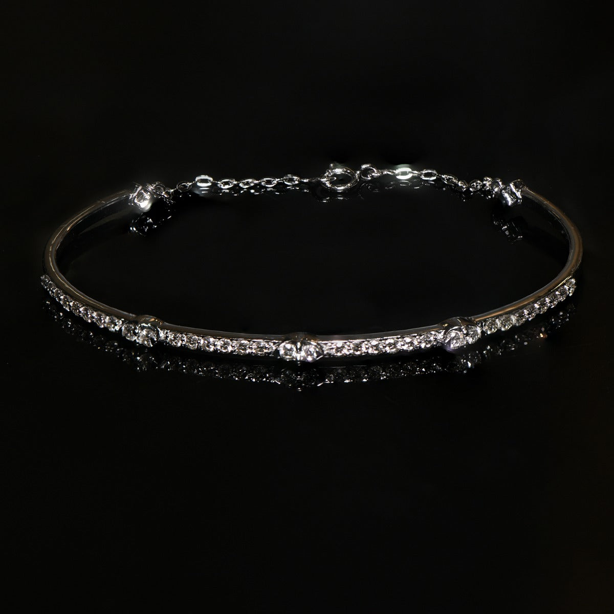 Tiny Bumpers Diamond Bracelet