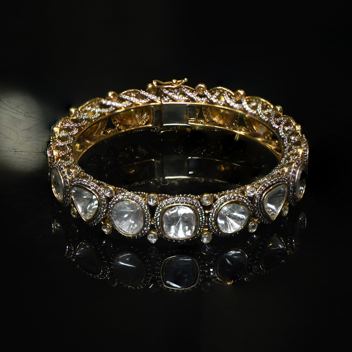 Celestial Polki Bangle