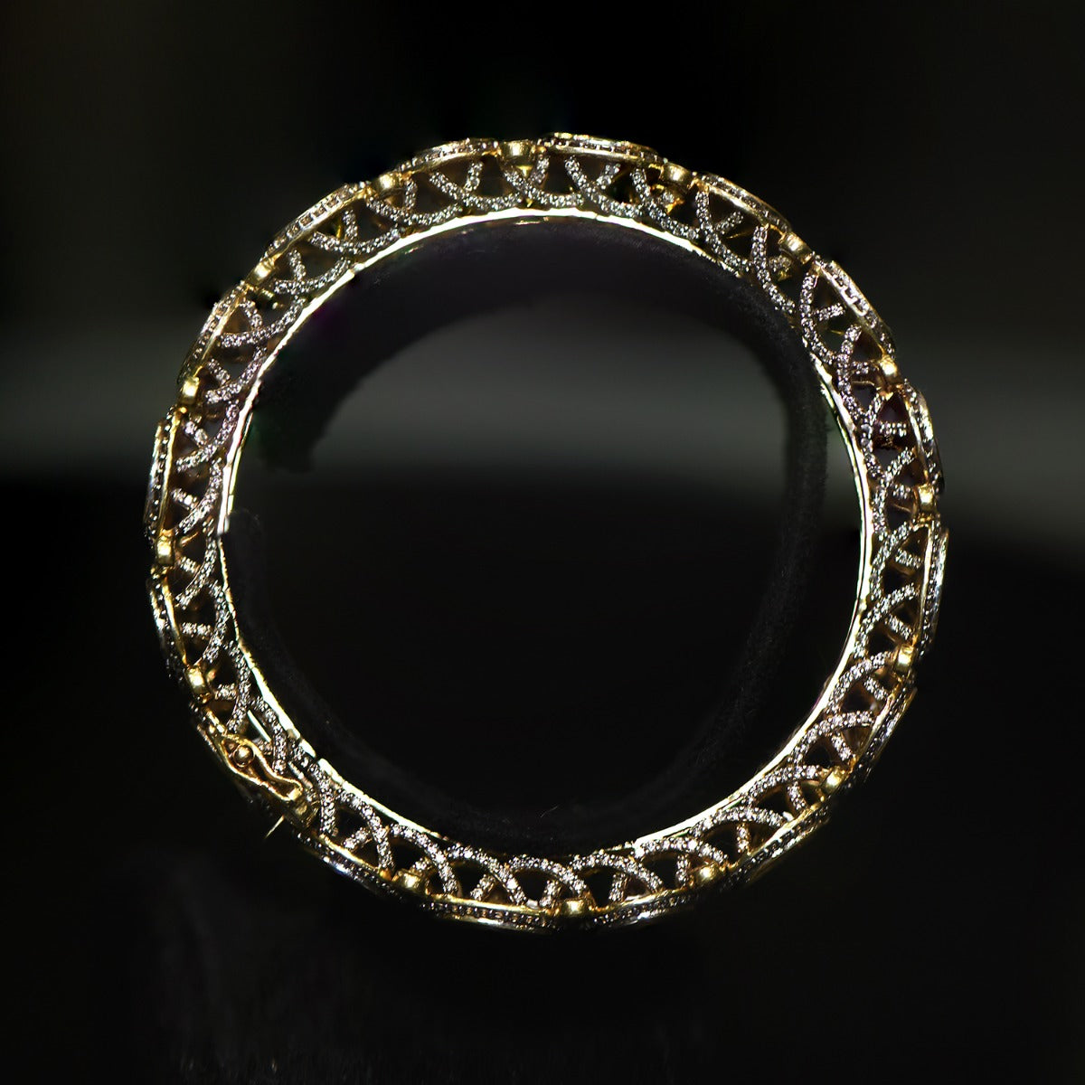 Celestial Polki Bangle