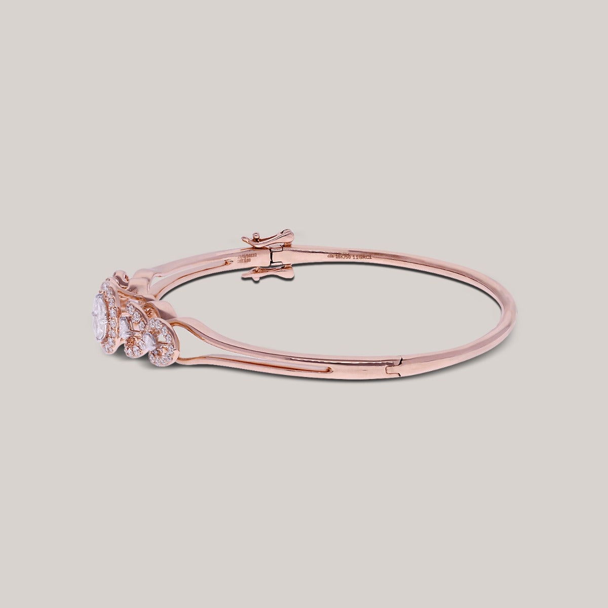 Victoria Rose Diamond Bangle