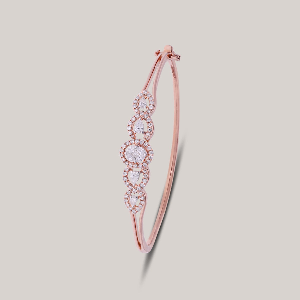 Victoria Rose Diamond Bangle