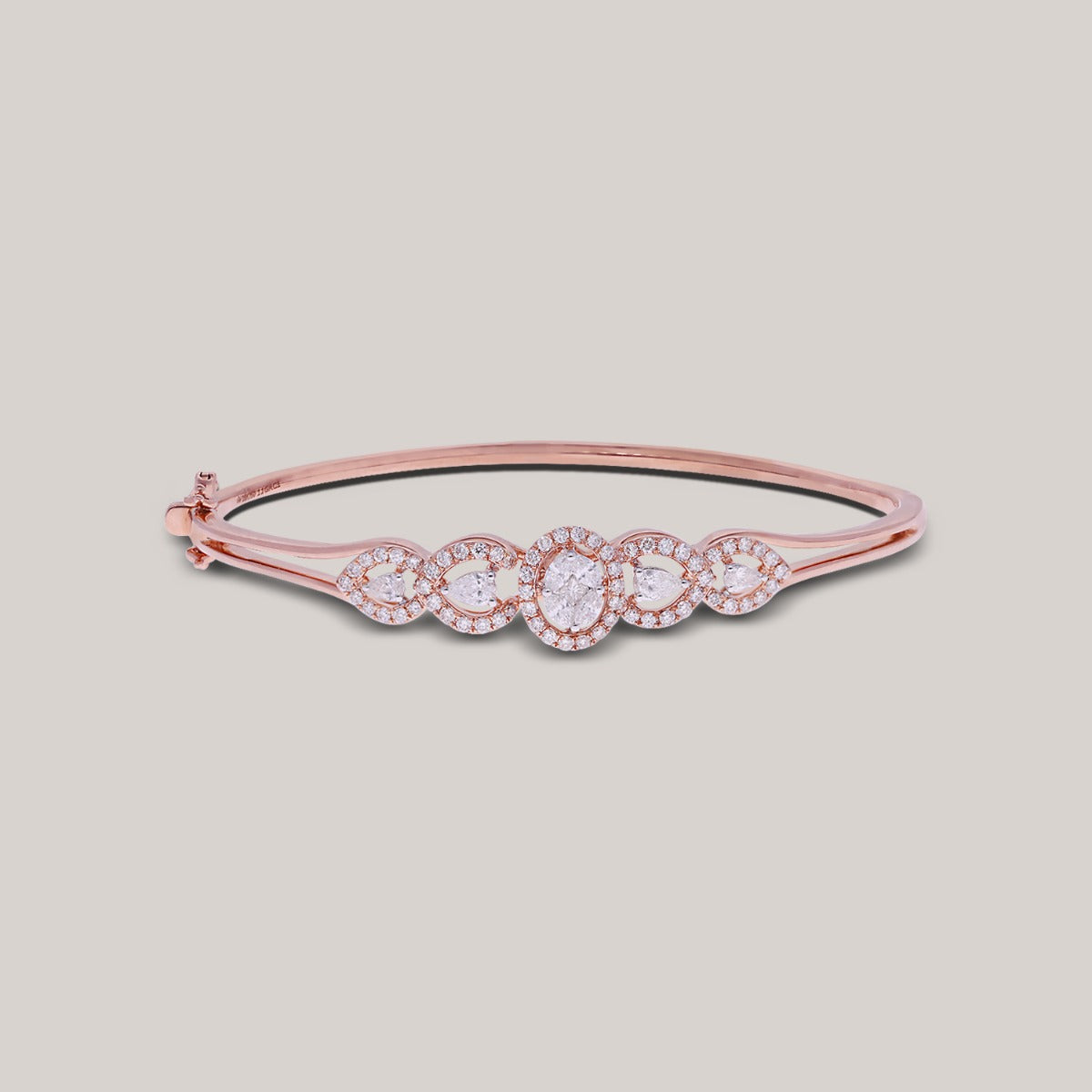 Victoria Rose Diamond Bangle