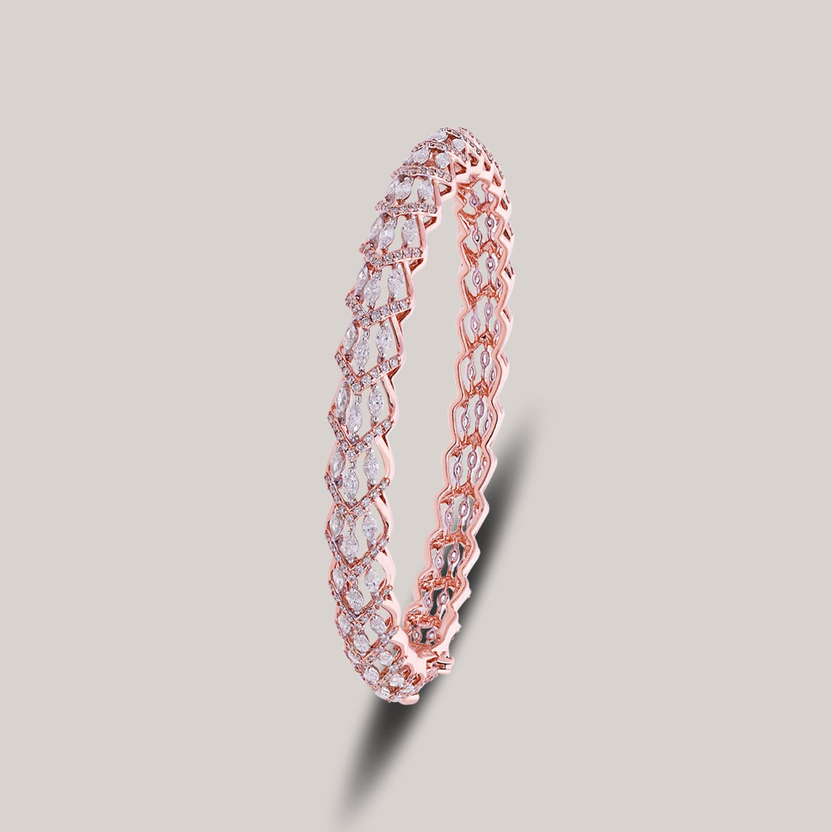 Crystal Cascade Diamond Bracelet