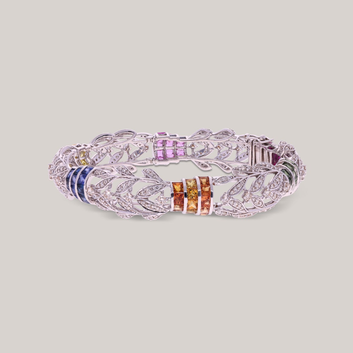 Ocean Spark Diamond Bangle
