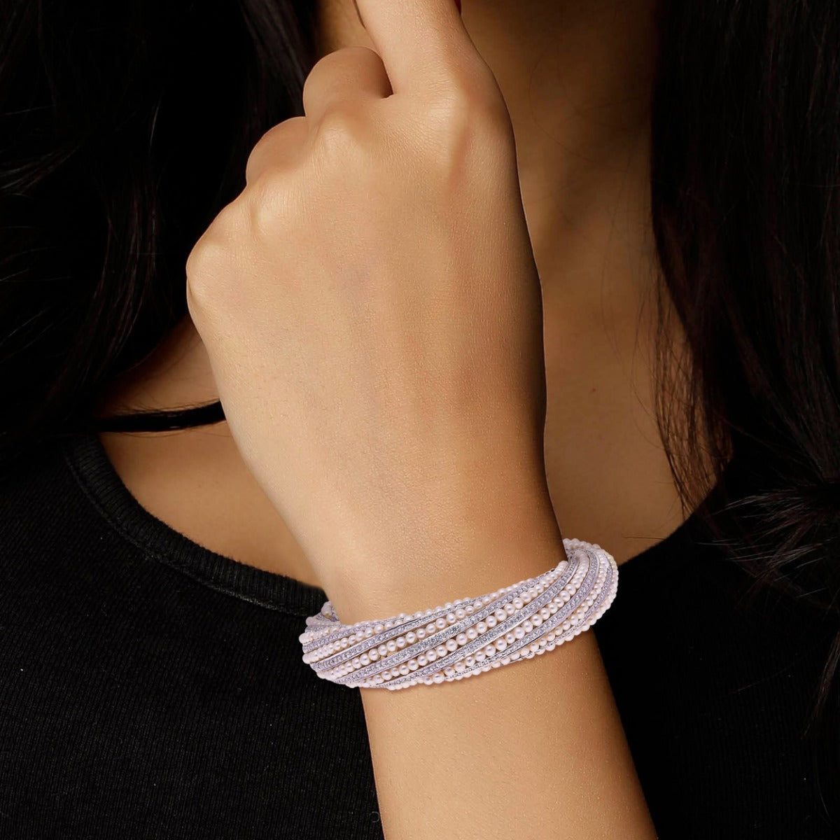 Azraa Diamond Bangle