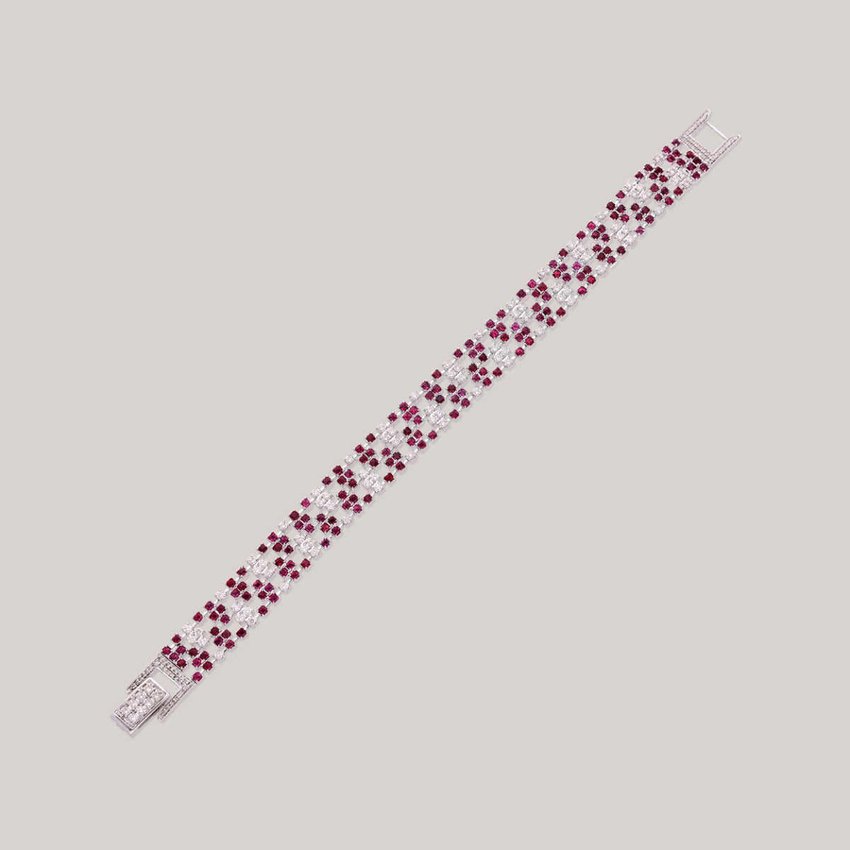 Trellis Mosaic Diamond Bracelet