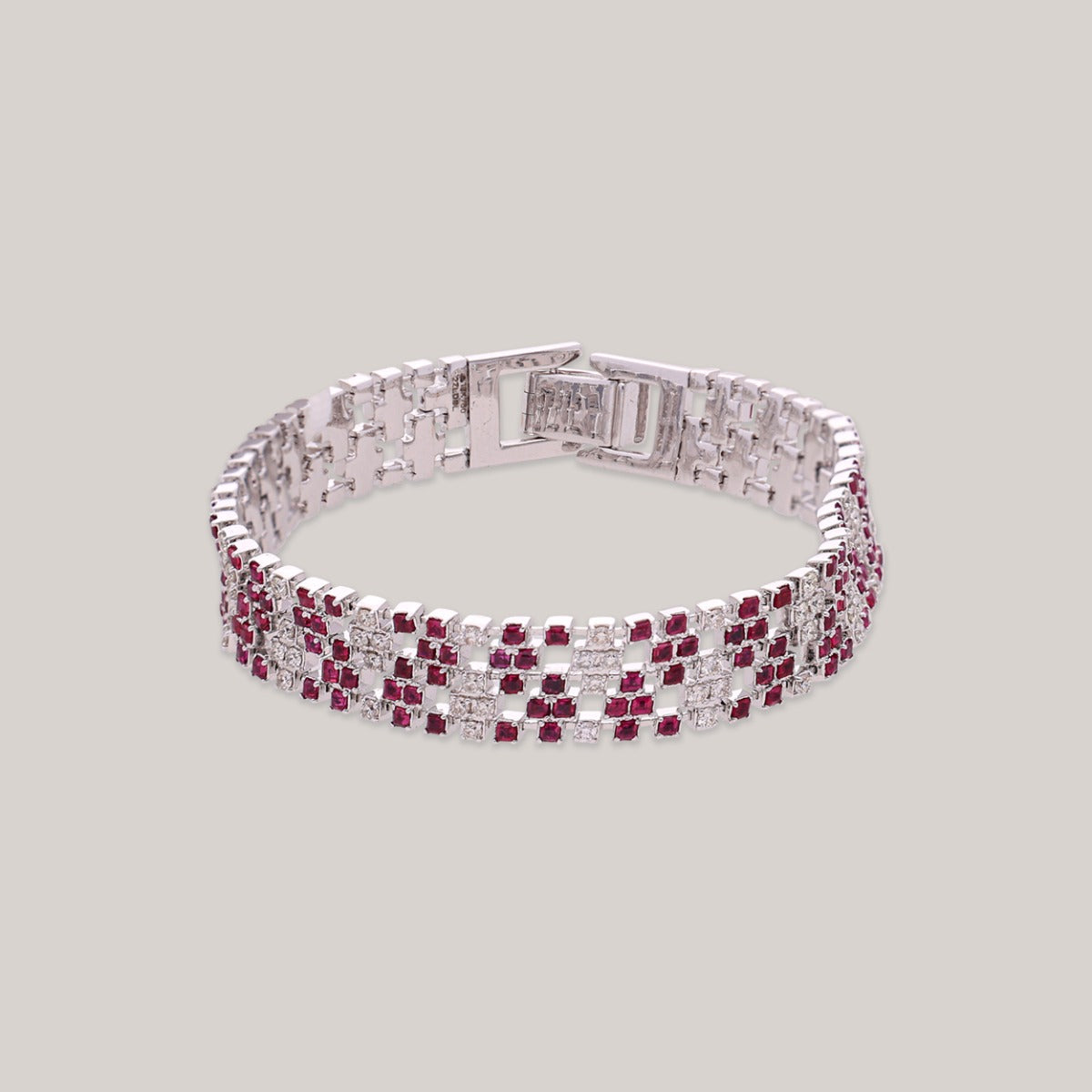 Trellis Mosaic Diamond Bracelet