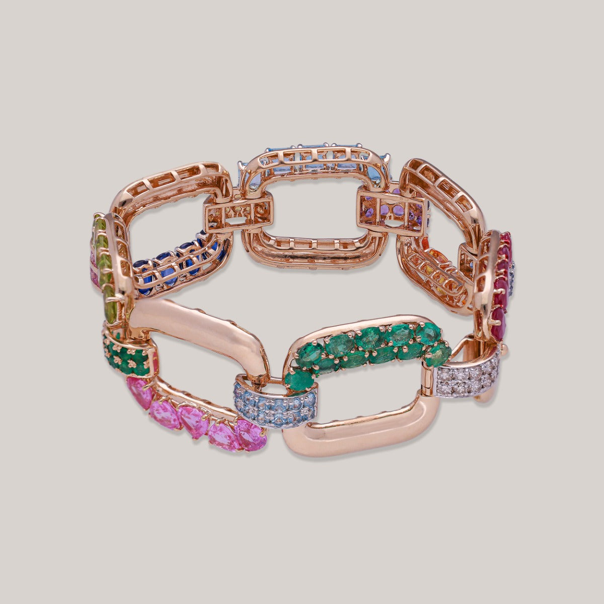 Chromatic Charm Diamond Bracelet