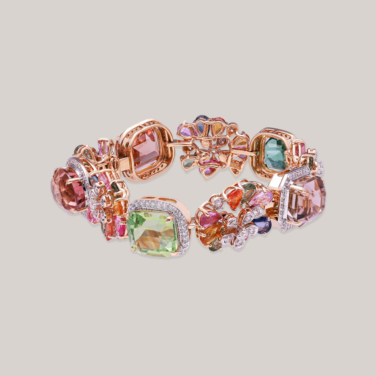 Rainbow Luxe Diamond Bracelet