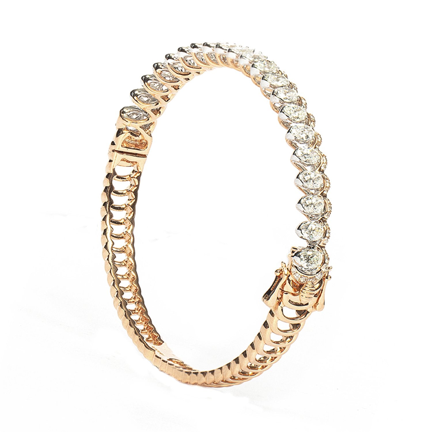 Glinting Diamond Bangle