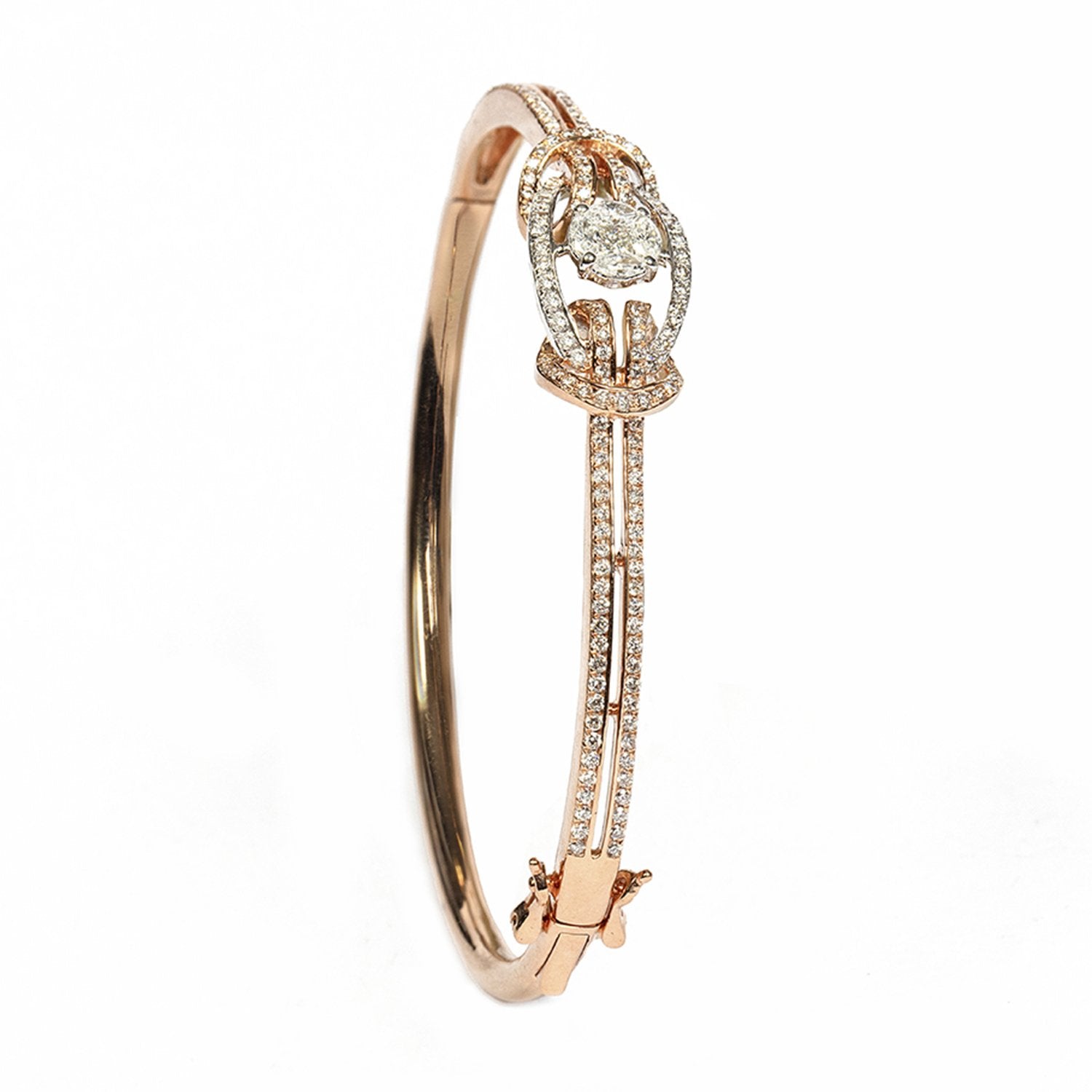 Clutched Diamond Bracelet