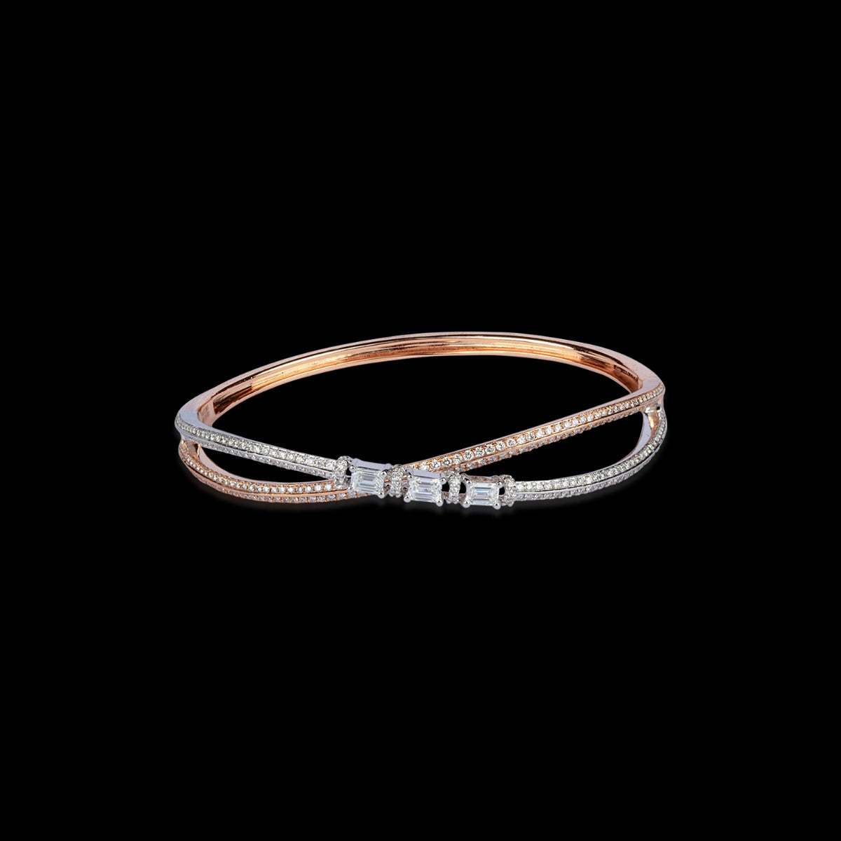 Cross Magic Diamond Bangle