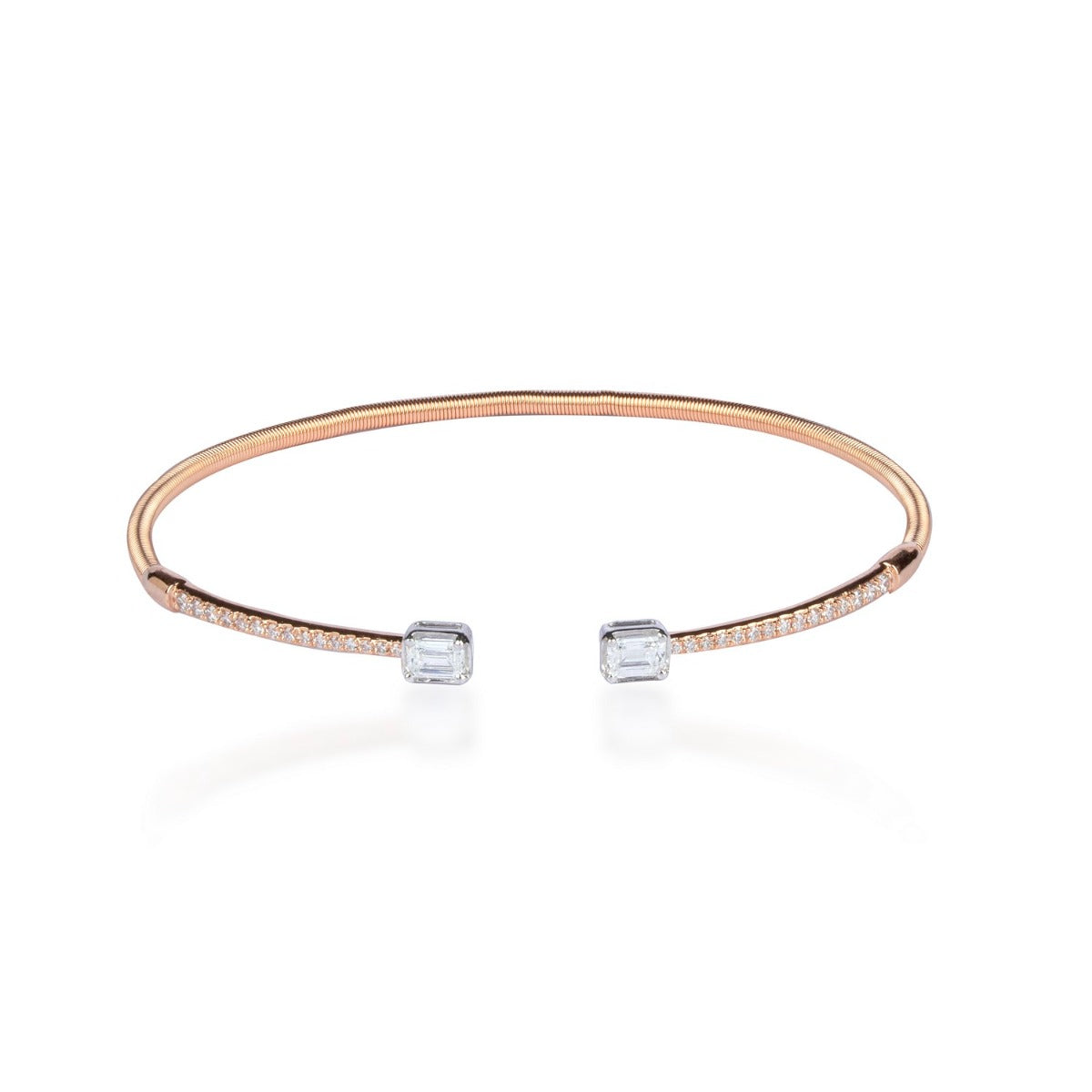 Two Poles Diamond Bracelet