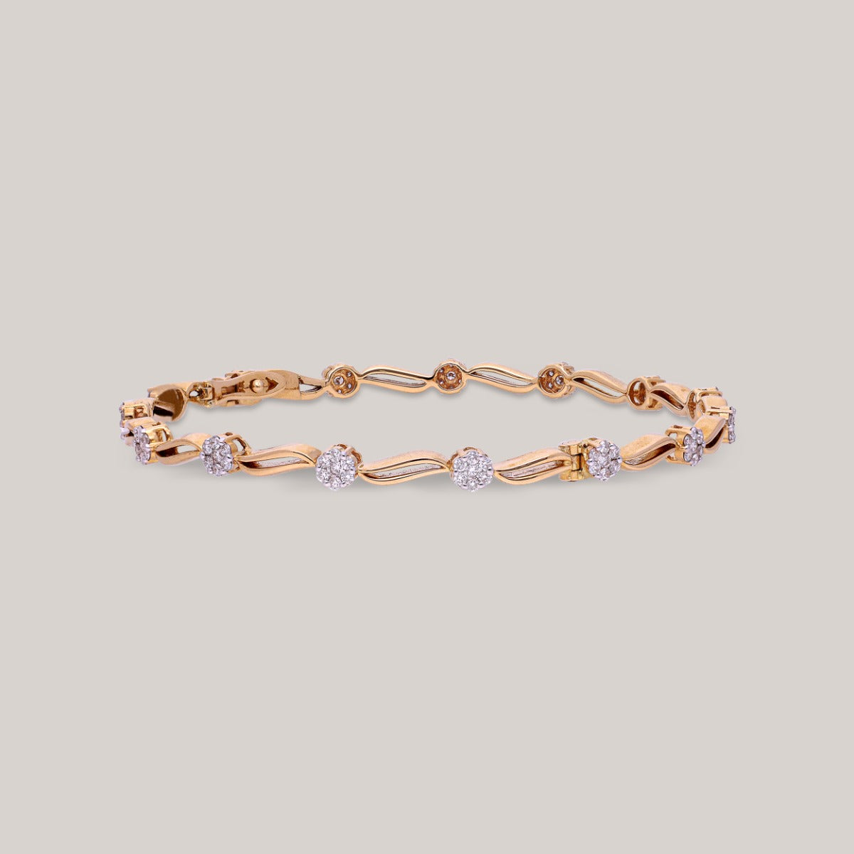 Eternal Twist Diamond Bangle